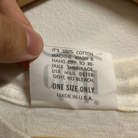 Vintage Comedy Humor T-shirt Perky Morning People Should be Fed to Sharks! XL - Picture 4 of 6